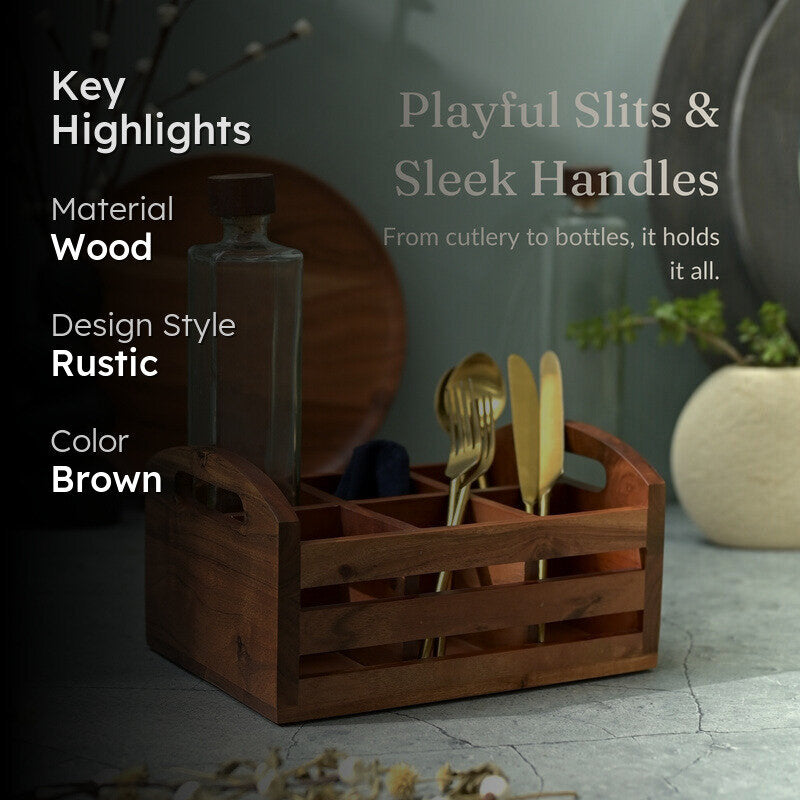 Hinka Wooden cutlery holder media 2