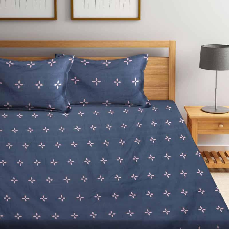Star Fleur Printed Bedsheet - 150 GSM media 3