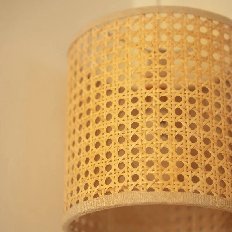 Woven Radiance Cylindrical Ceiling Lamp media 6