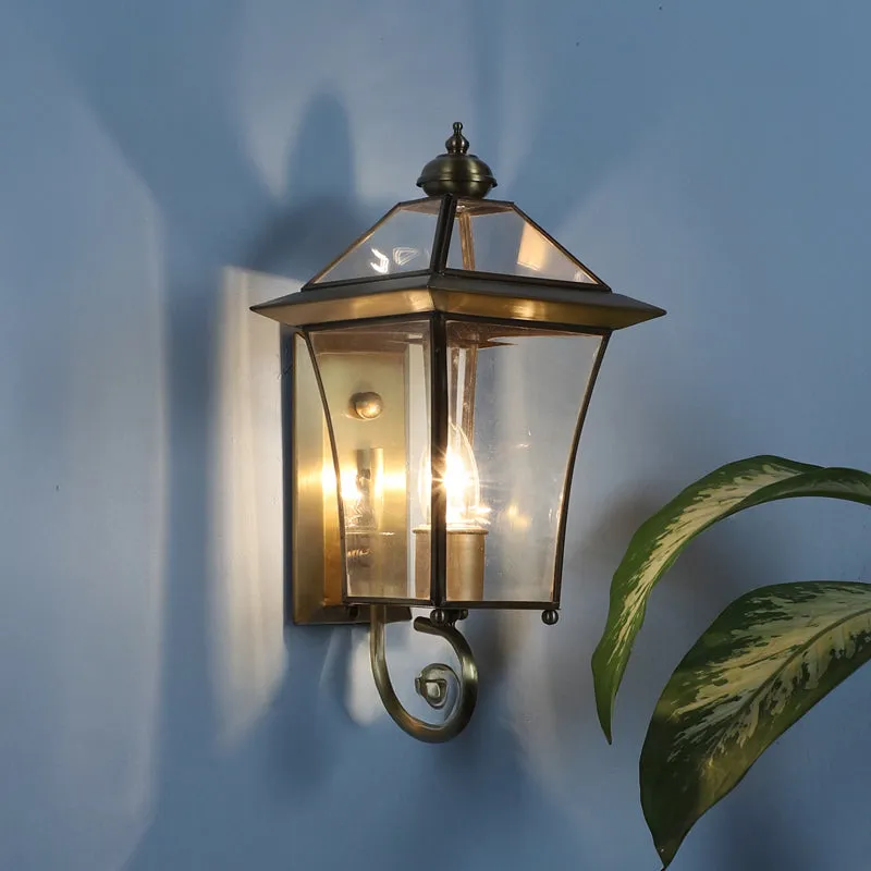 Lanterna I Iron Wall Lamp - Gold media 1