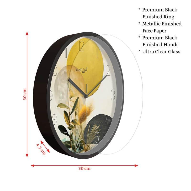 Grassy Glee Wall Clock media 5
