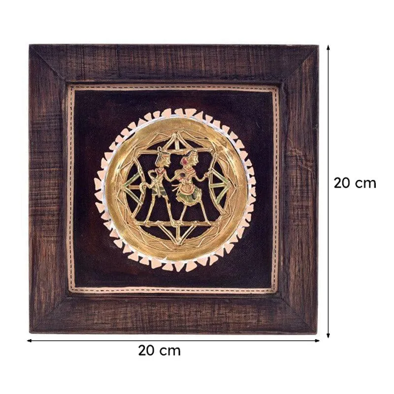 Majori Dhokra Brass Wall Art media 6