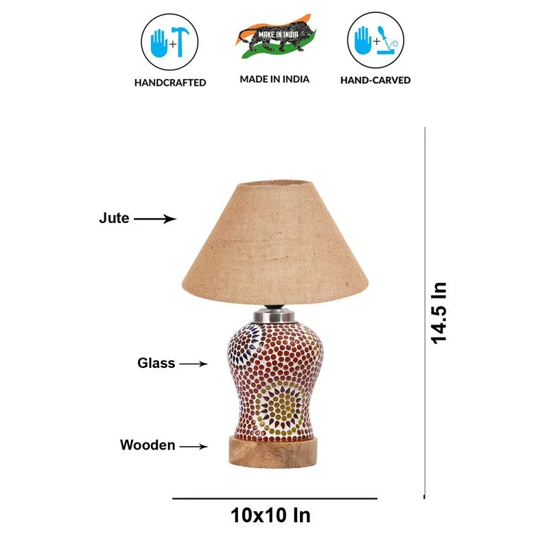 Ravion Wooden Table Lamp - Multicolor media 8