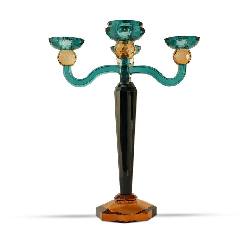 Prism Crystal Candle Holder media 5