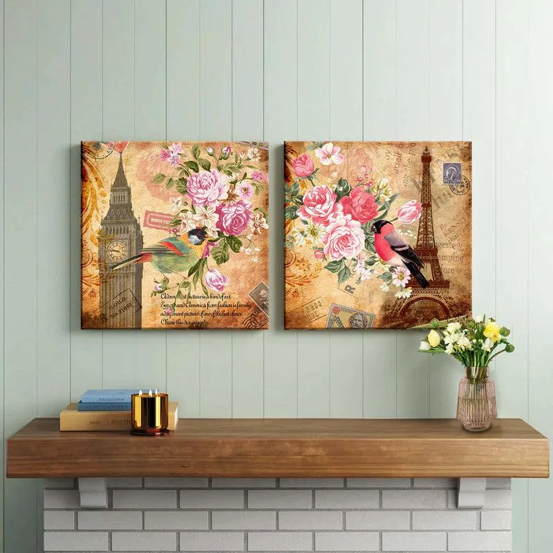 Kentworth Floral Wall Art - Set Of Two media 1
