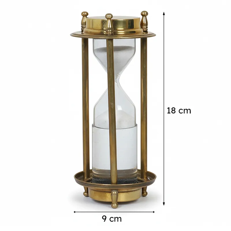 Sands Of Time Steel Showpiece - Gold media 8