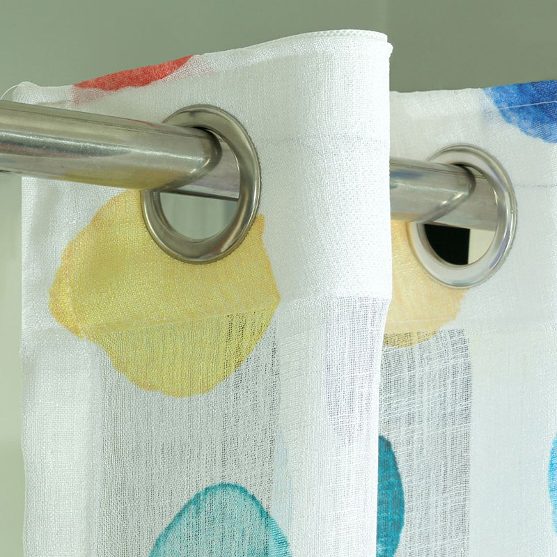 Mistura Linen Texture Sheer Curtain - Set Of Two media 3