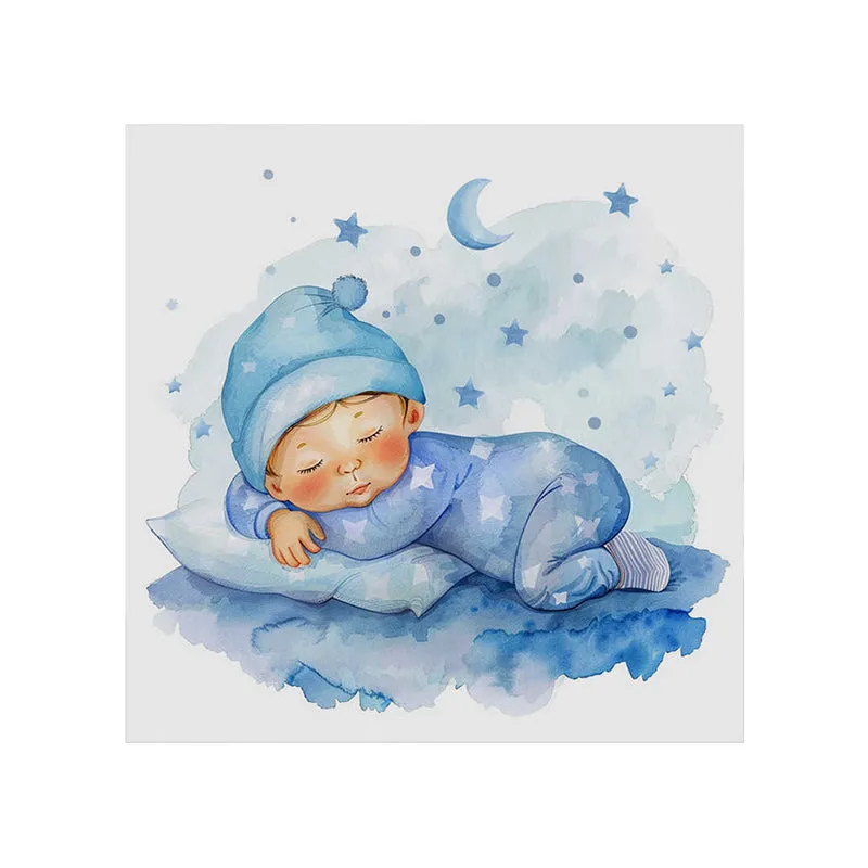 Sleeping Baby Poly Canvas Wall Painting media 5