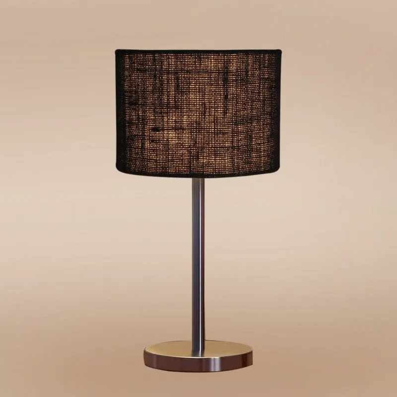 Noctra Calm Glow Metal Table Lamp - Black media 6
