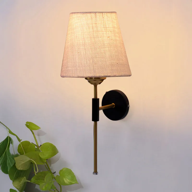 Beryll Jute Wall Lamp - Ivory media 1