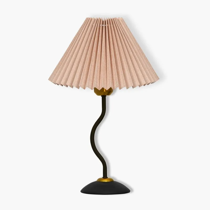 GlowMuse Creative Metal Table Lamp - Beige,Black media 3