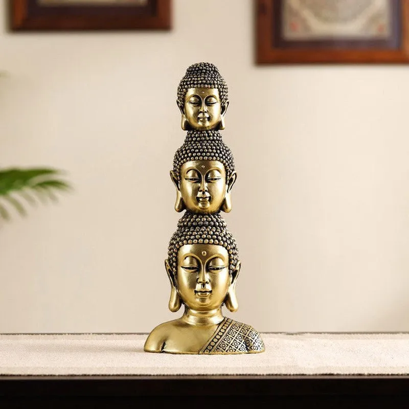 Ornate Buddha Showpiece media 1