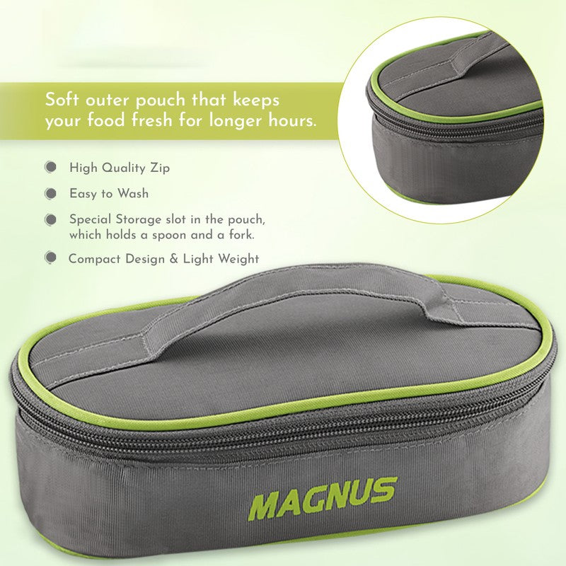 Solvix Sleek Lunch Box with Lunch Bag - Three Piece Set media 7