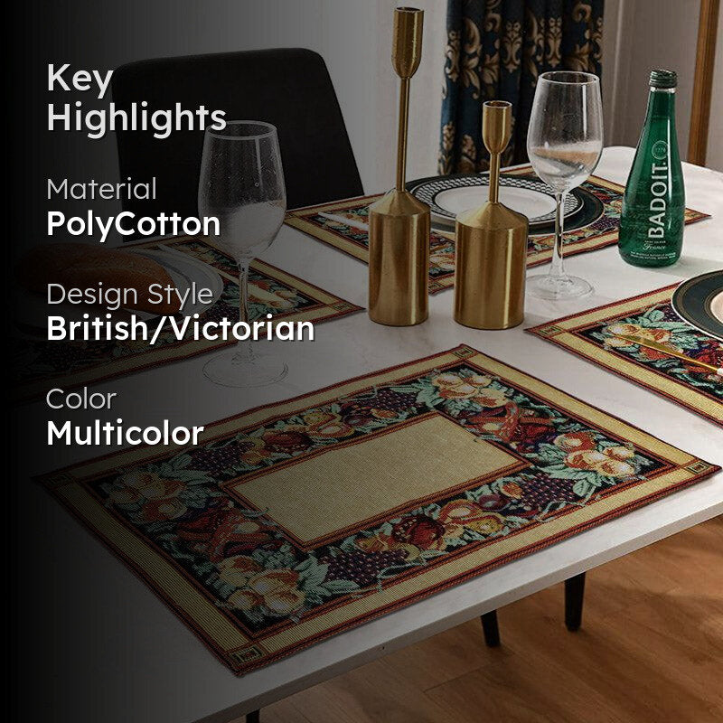 Adia Jacquard Woven Placemat - Set Of Four media 2