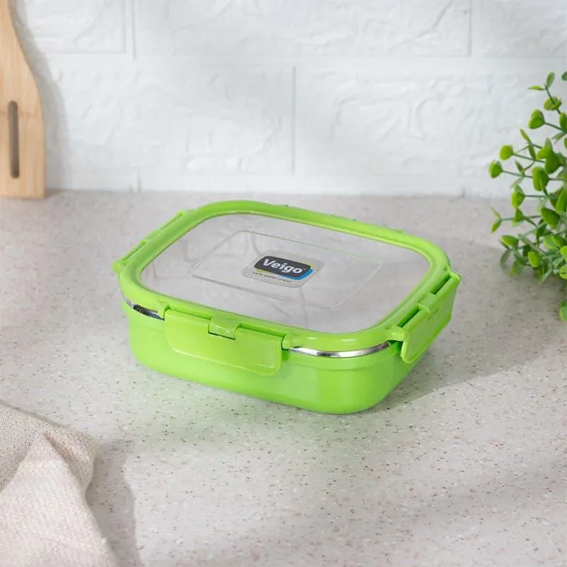 Vault Microwave Safe Lunch Box (Light Green) - 575 mL media 1