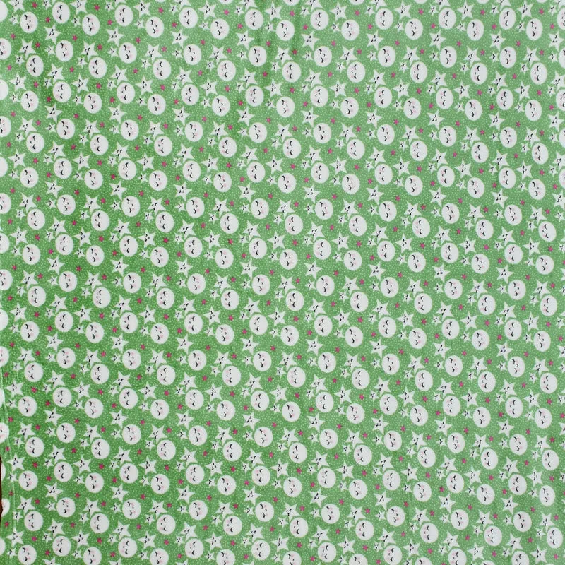 Moonglow Flannel Duvet Cover (Green) - 190 GSM media 4