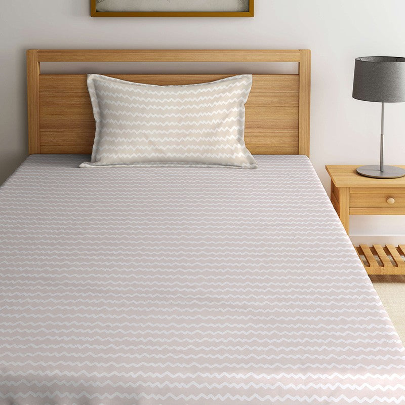 Restful Stripe Bedsheet - 140 GSM media 3