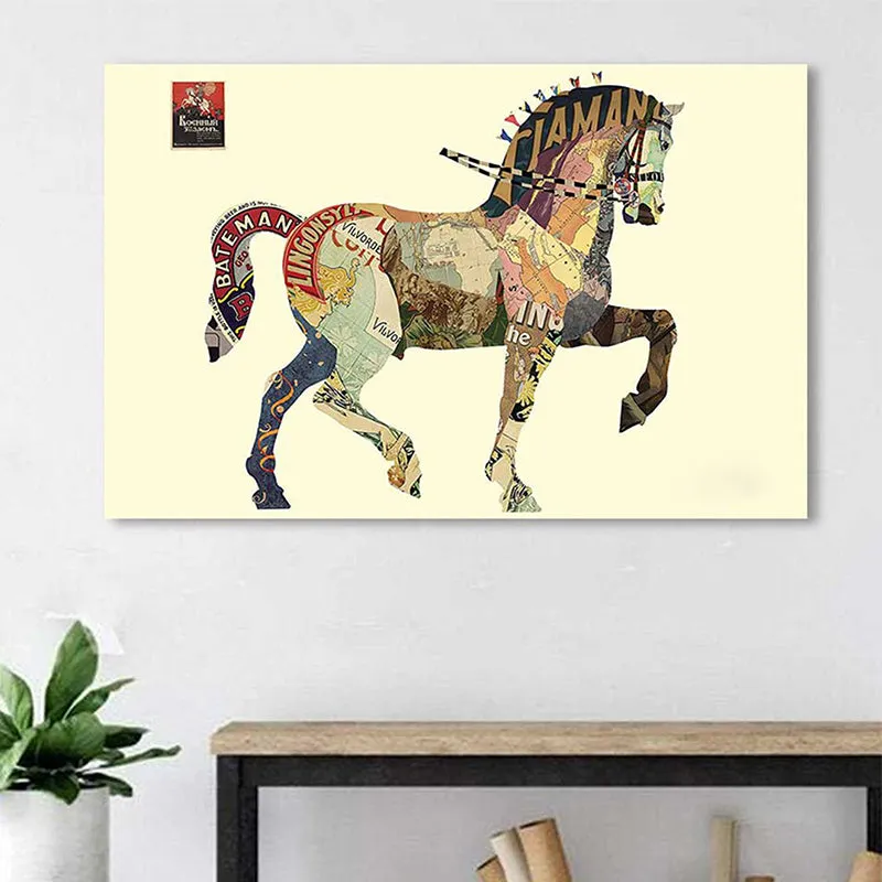 Hop Trot Canvas Wall Painting media 2