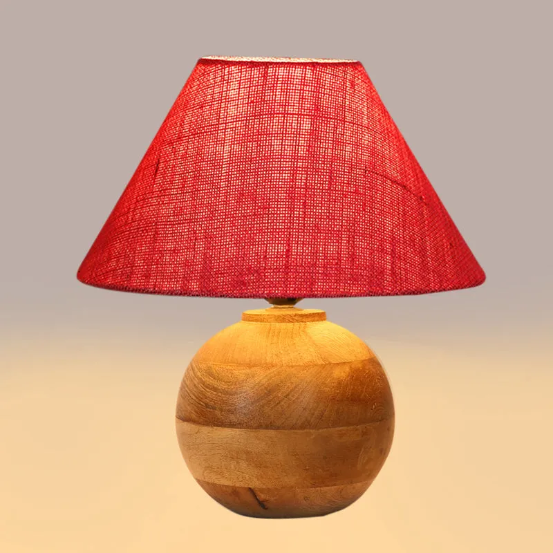 Sienna II Orb Jute Table Lamp - Pink,Brown media 4