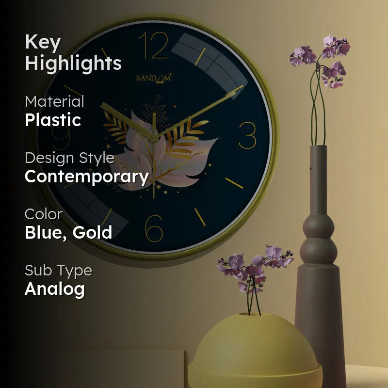 Phase Flow Analog Wall Clock media 2