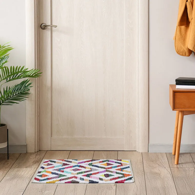 Orvyn Cotton Door Mats - Multicolor media 4