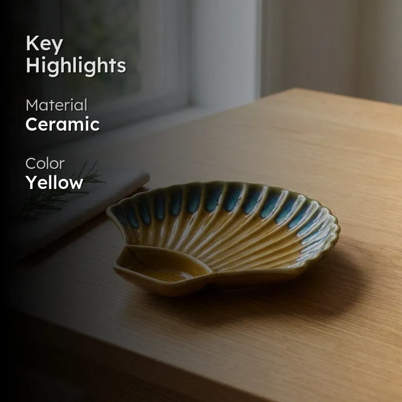Mustard Designer Ceramic Platter media 2
