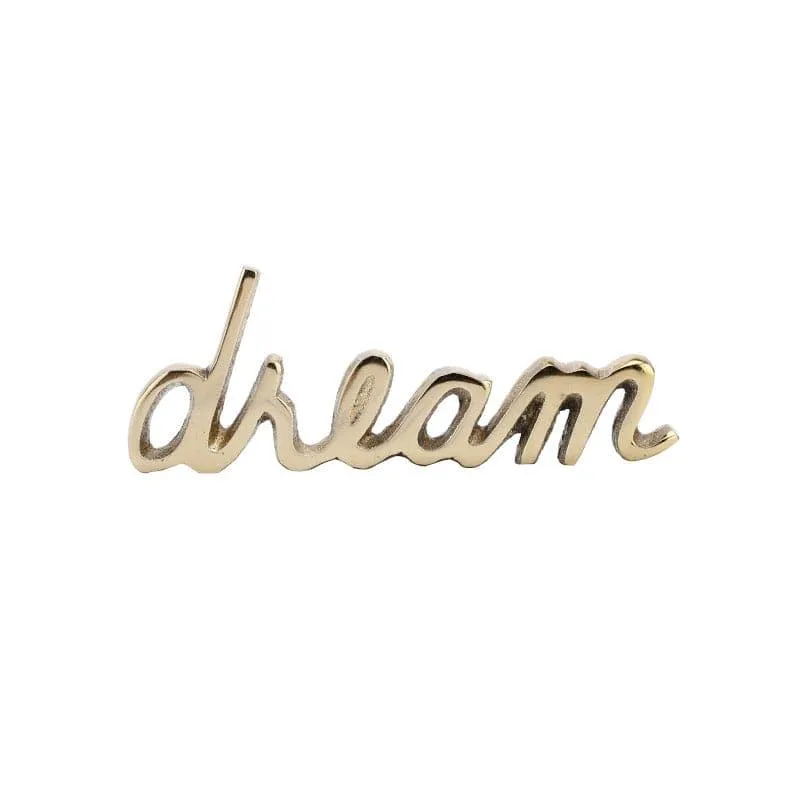 Dream Dose Typography Showpiece - Gold media 4