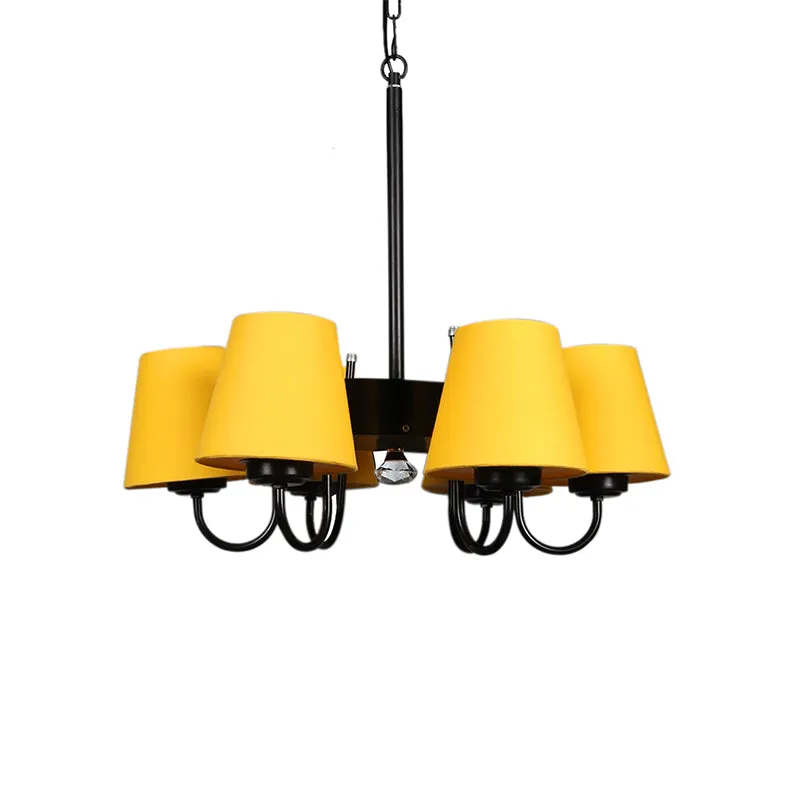 Viya Conical Ceiling Lamp - Yellow media 4