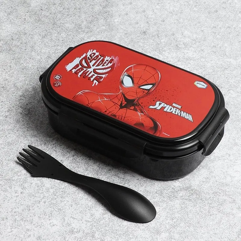 Spider Play Lunch Box (Black) - 800 ML media 1