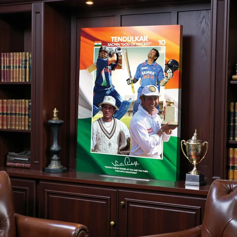 Tendulkar Canvas Wall Art media 5
