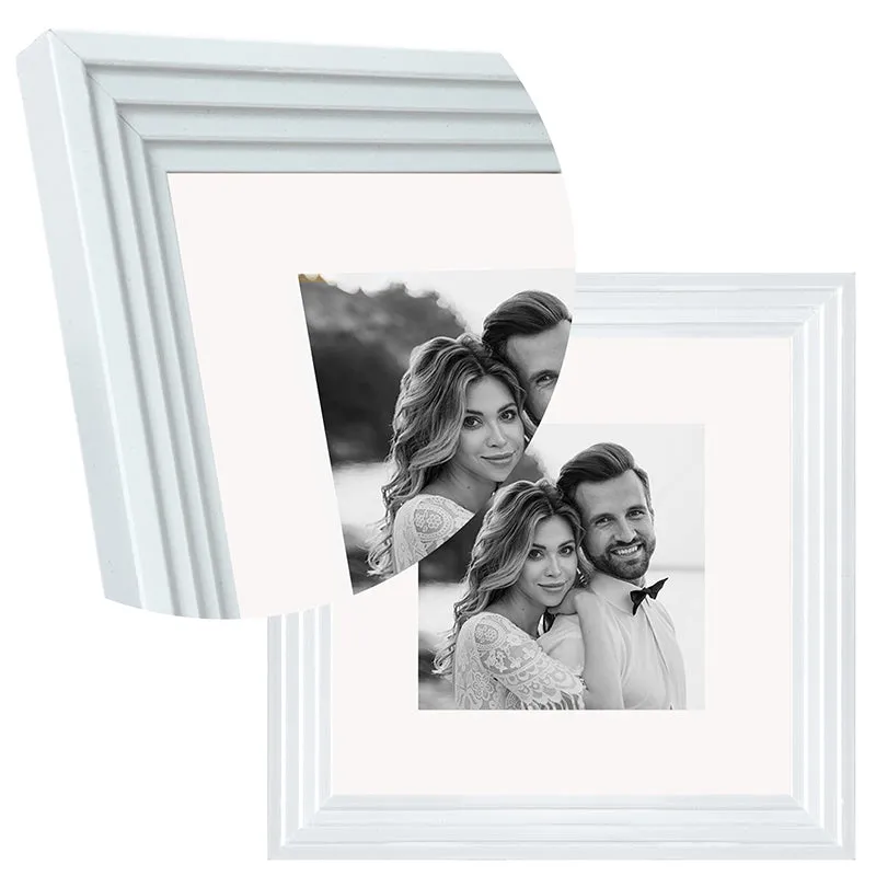 Time & Timber Lite Photo Frame (White) - Set Of Four media 4