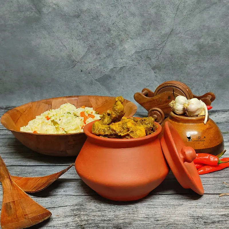Mitti Terracotta Handi - 650 mL media 5