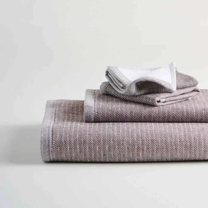 Absorbo Bamboo Terry Towel Combo (Peat) - Four Piece Set media 1