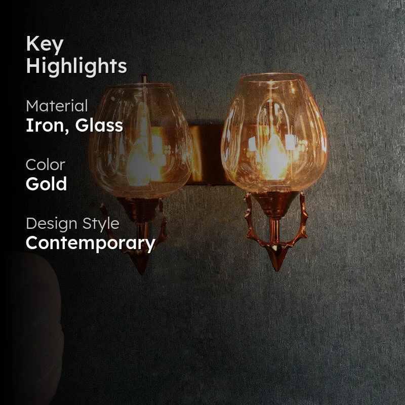 Wina II Iron Wall Lamp media 2
