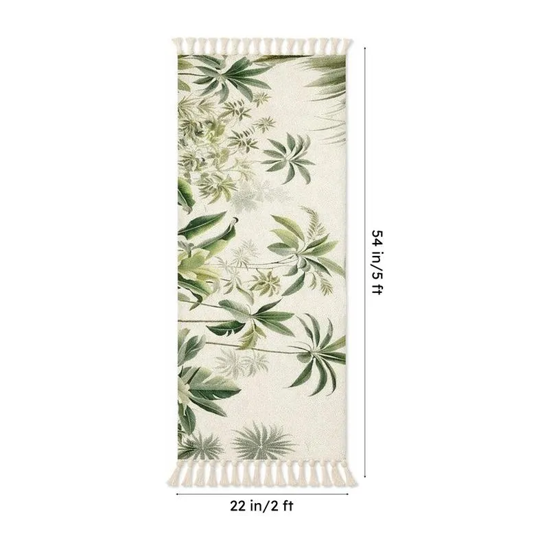 Emerald Fern Runner Rug media 7
