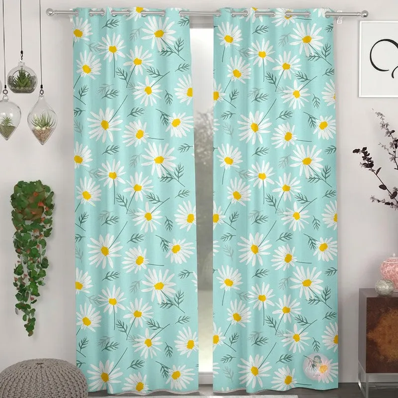 Floral Bloom Charm Curtains - Set of Two media 3