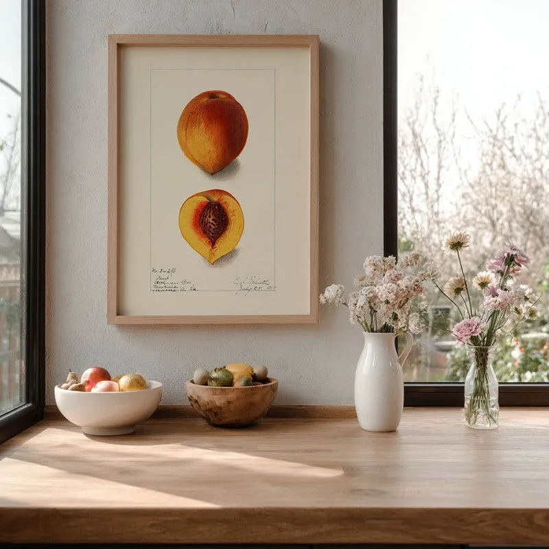 FruitAura Archival Canvas Wall Art - Brown media 6