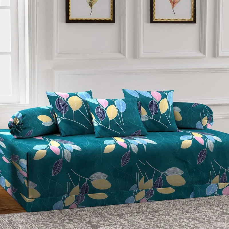 Hibixa Printed Diwan Set - Six Piece Set media 3
