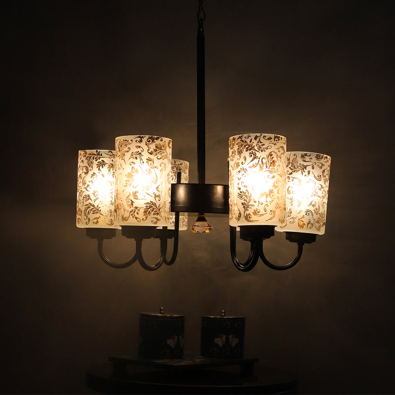 Dreamy Flora Glass Viya Ceiling Lamp