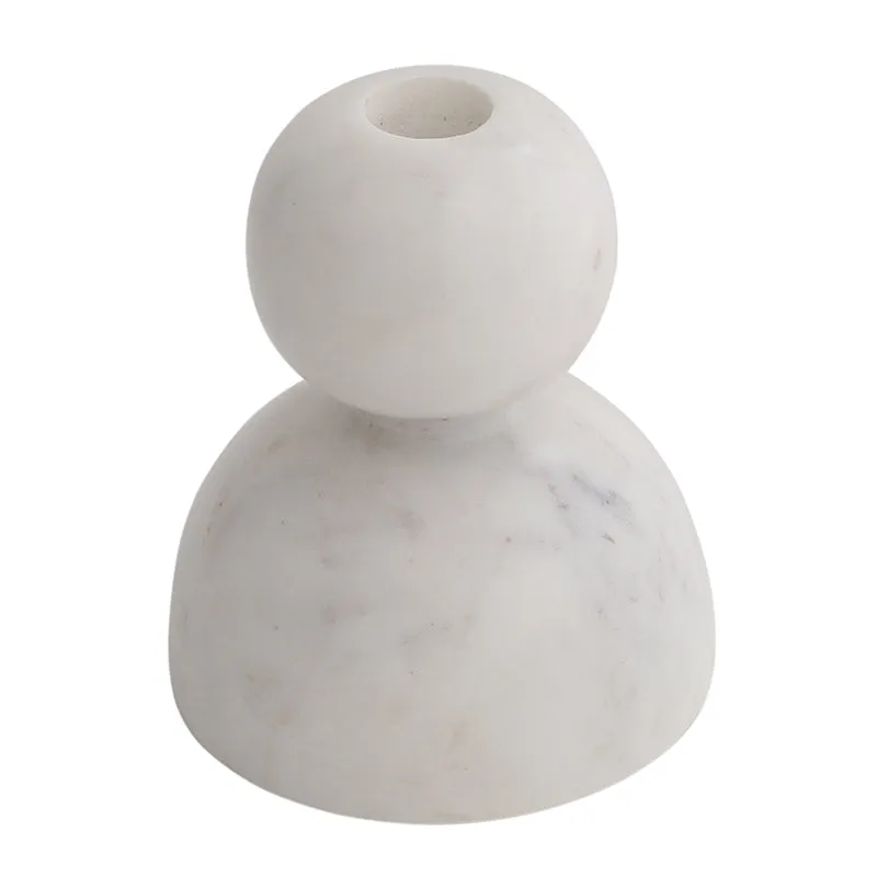 Alabaster Flame Marble Candle Holder media 6