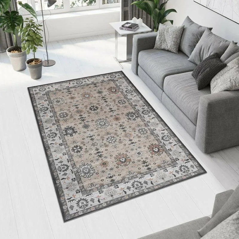 Mehfil Velvet Rectangle Anti-Skid Carpet media 5
