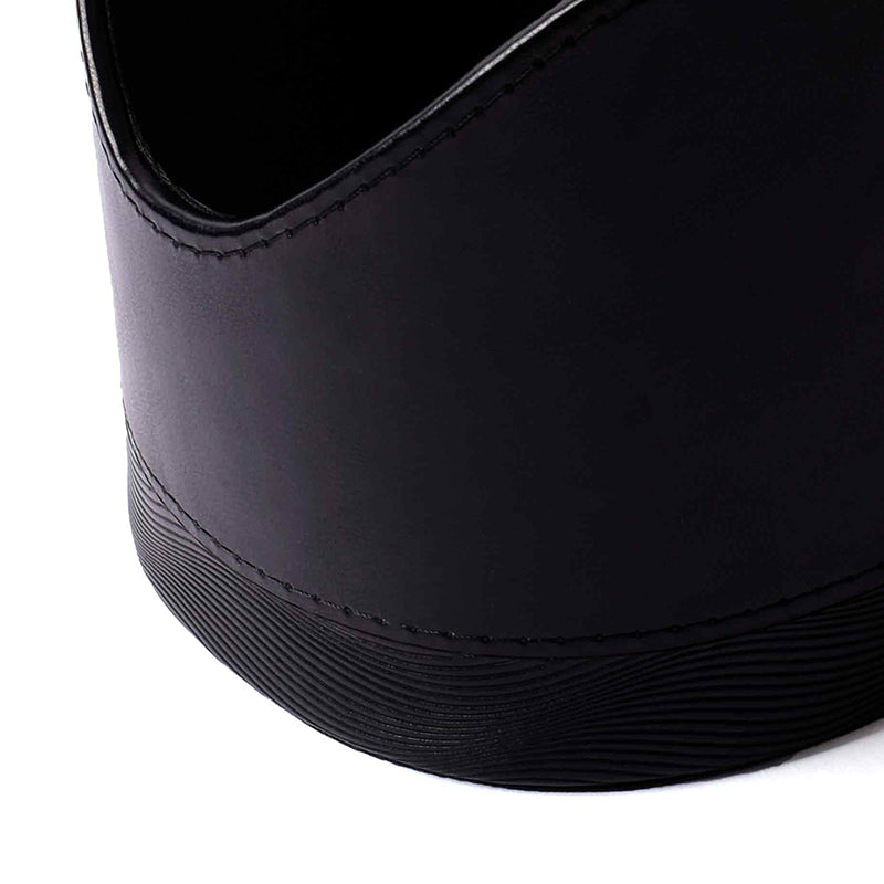 Veltrix Faux Leather Desk Organiser - Black media 8