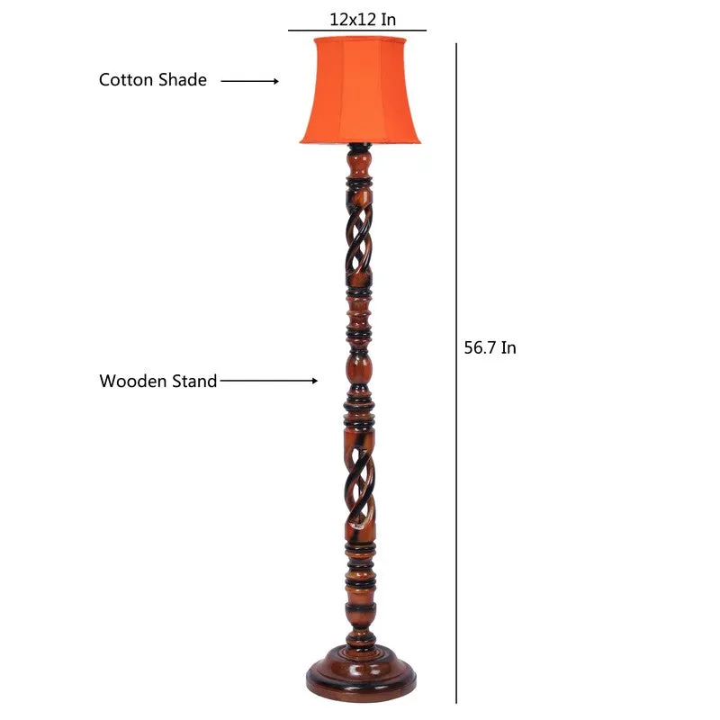 ImperialAura Luxe Floor Lamp (Orange) media 8