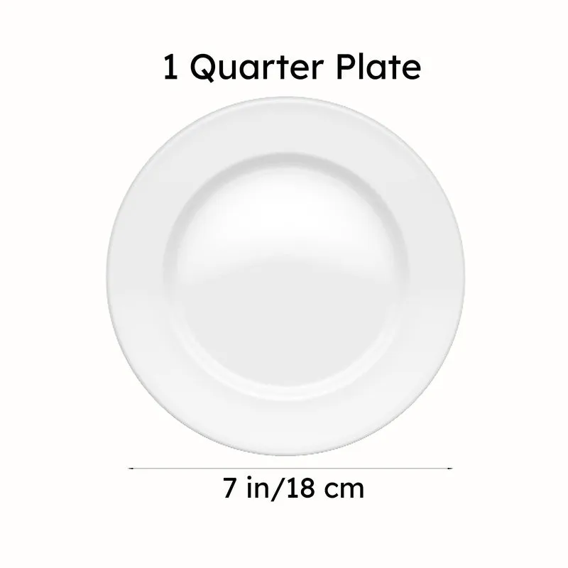Eleonora Ceramic Quarter Plate - 7