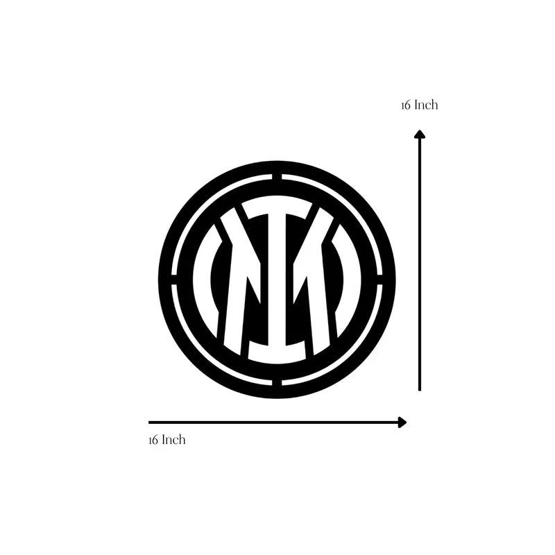 Milan Football Iron Wall Accent media 5