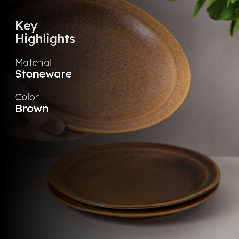 Terra Tones Dinner Plates - Set Of Two media 2