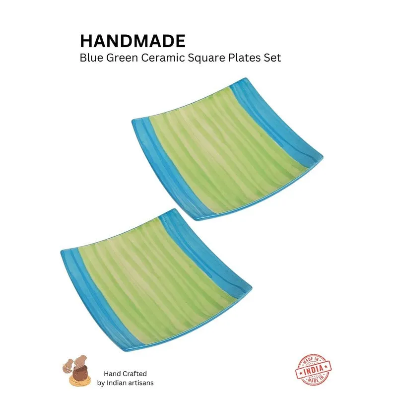 MetroLuxe Ceramic Platters - Set Of Two media 3