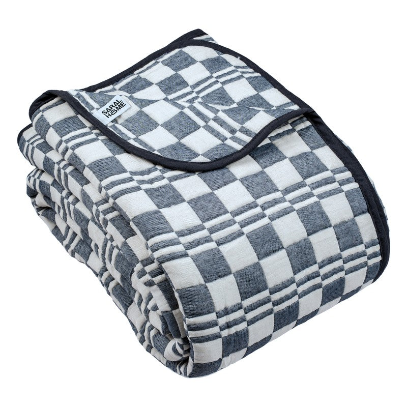 Ivory-Blue DIBBI Design Comforter media 7