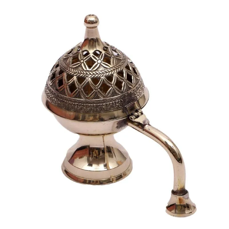 Brass Loban Dhoop Holder media 4