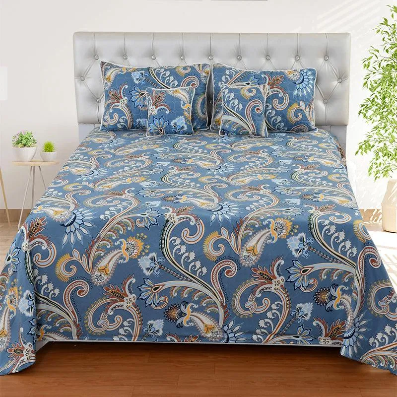 Navera Pompom Laced Microfiber Bedding Set - Five Piece set media 4